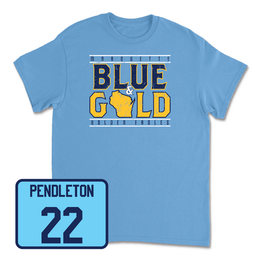 Championship Blue Men's Soccer State Tee - Nico Pendleton