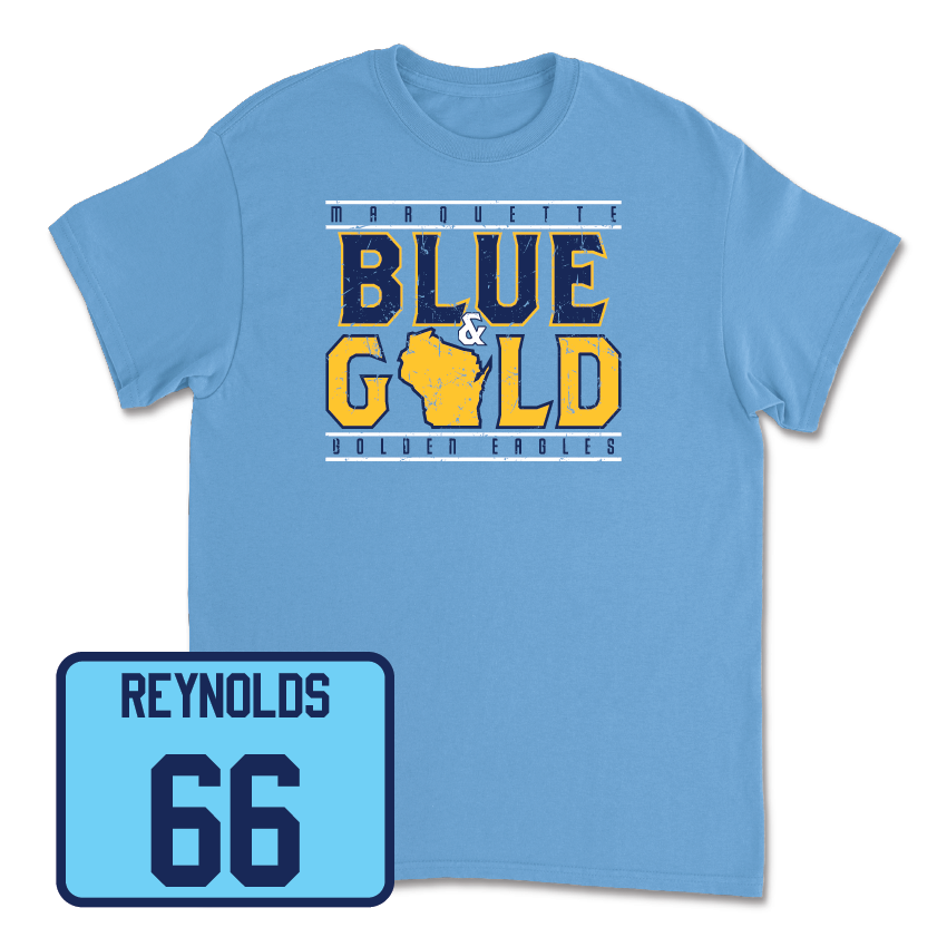 Championship Blue Men's Lacrosse State Tee - Adam Slager