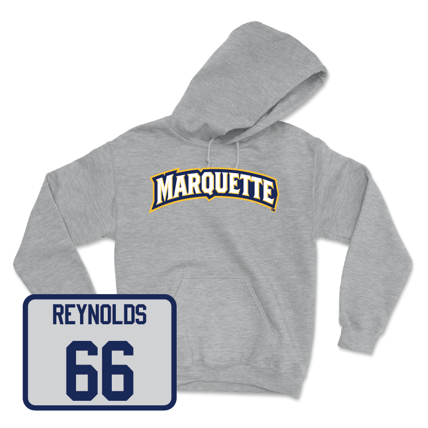 Sport Grey Men's Lacrosse Wordmark Hoodie