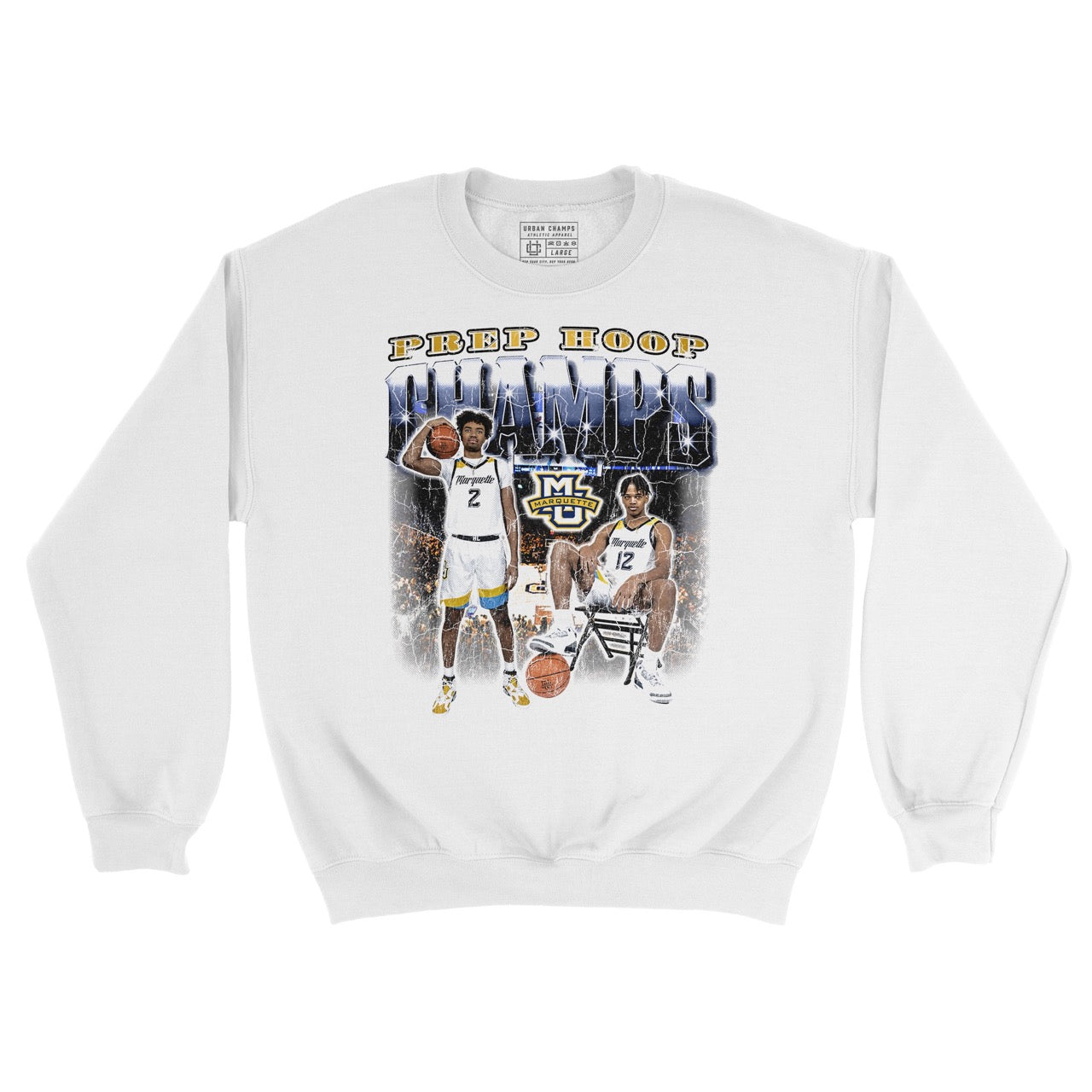 EXCLUSIVE RELEASE: Royce x Damarius Prep School Champions White Crew