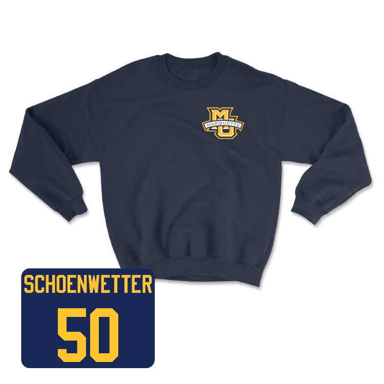 Navy Men's Lacrosse Classic Crew - Jack Schoenwetter