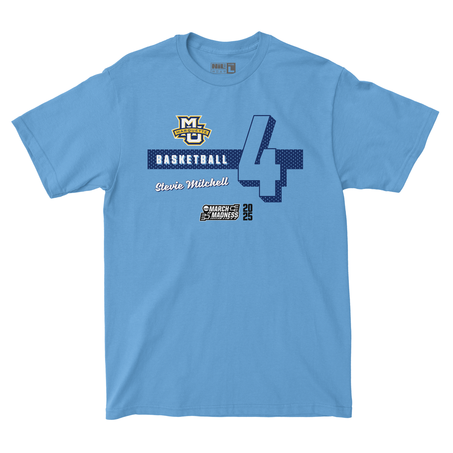 EXCLUSIVE RELEASE: Stevie Mitchell Autograph Carolina Blue Tee