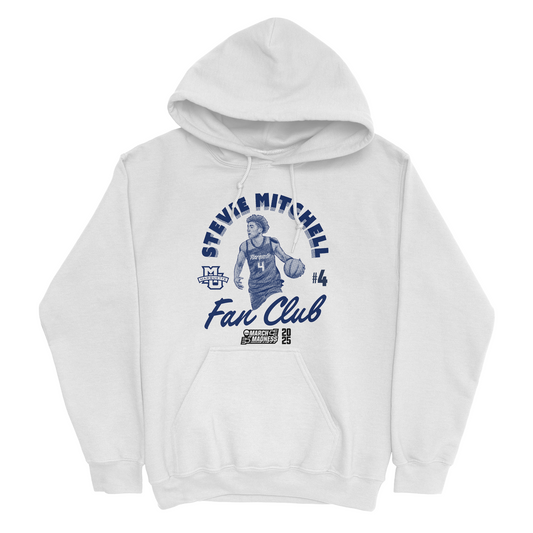 EXCLUSIVE RELEASE: Stevie Mitchell Fan Club White Hoodie