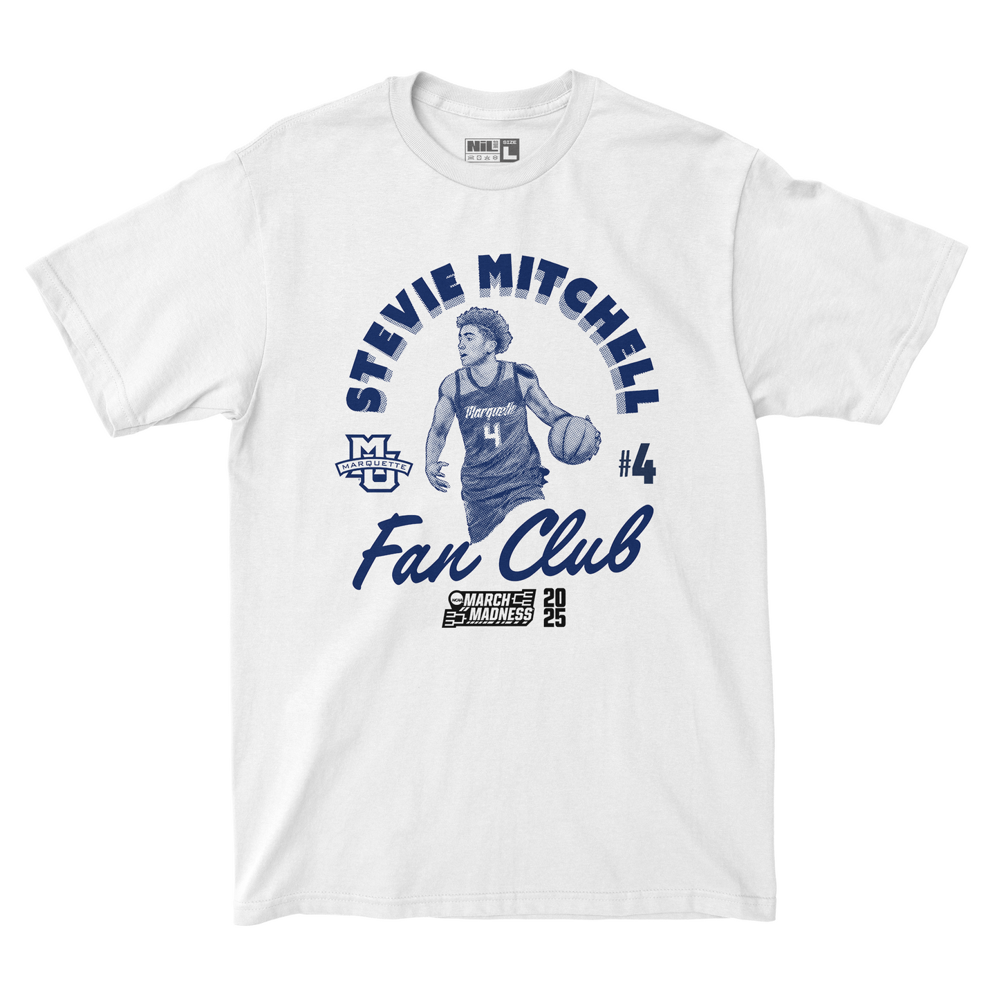 EXCLUSIVE RELEASE: Stevie Mitchell Fan Club White Tee