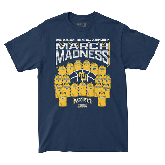 Marquette Men's Basketball Jersey Madness Tee