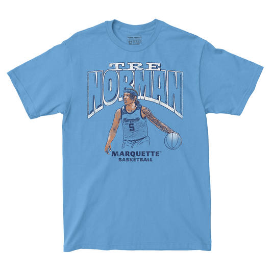 EXCLUSIVE: Tre Norman Year 1 Drop Blue T-Shirt