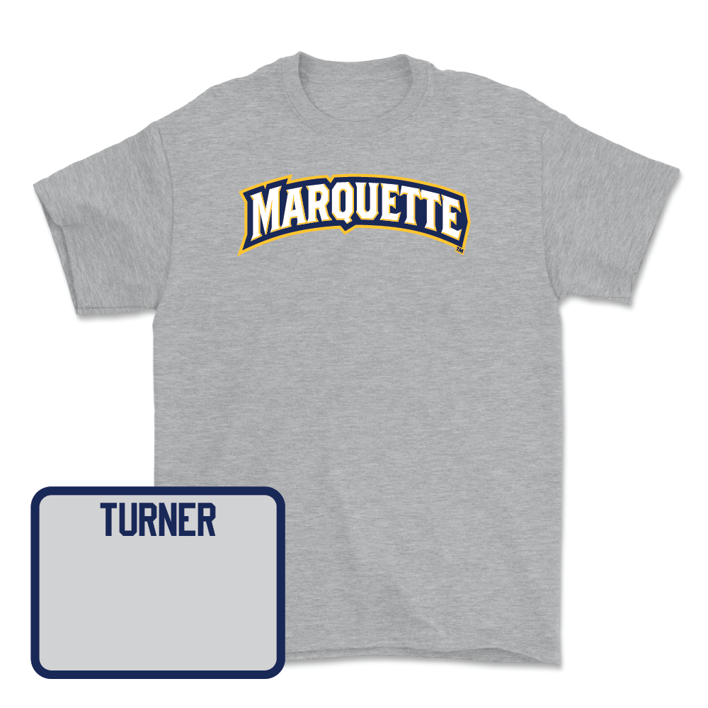 Sport Grey Track & Field Wordmark Tee - Maciah Turner