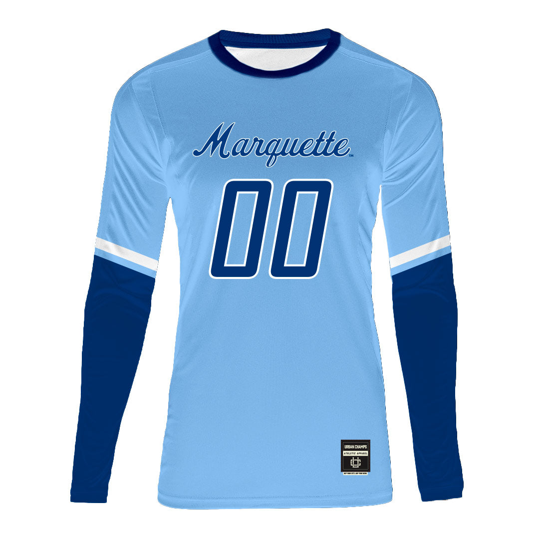 Championship Blue Marquette Women's Volleyball Jersey