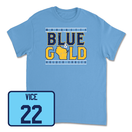 Championship Blue Women's Basketball State Tee - Halle Vice