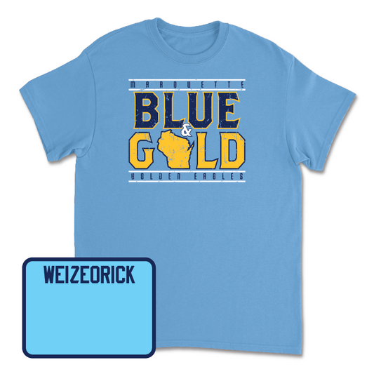 Championship Blue Track & Field State Tee - Dan Weizeorick