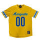 Gold Marquette Women's Lacrosse Jersey - Ava Sprinkel