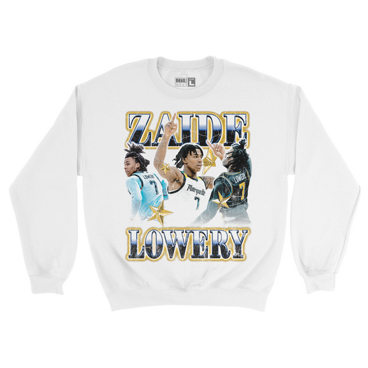 EXCLUSIVE RELEASE: Zaide Lowery 90s White Crew