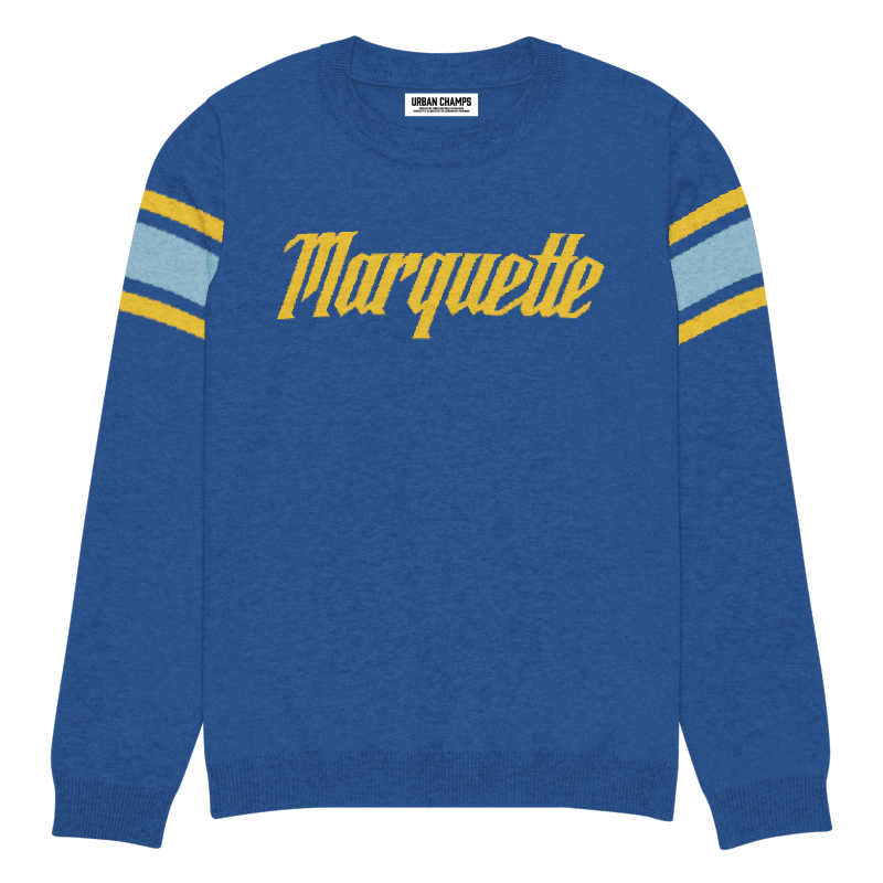 Marquette Varsity Knit Sweater