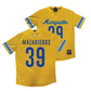 Gold Marquette Women's Lacrosse Jersey  - Sofia Grace Mazariegos