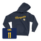 Navy Women's Volleyball Script Hoodie  - Amaria King