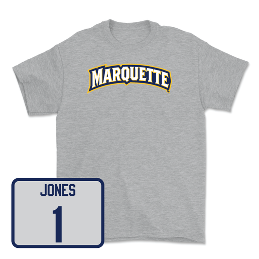 Sport Grey Men's Basketball Wordmark Tee - Kameron Jones